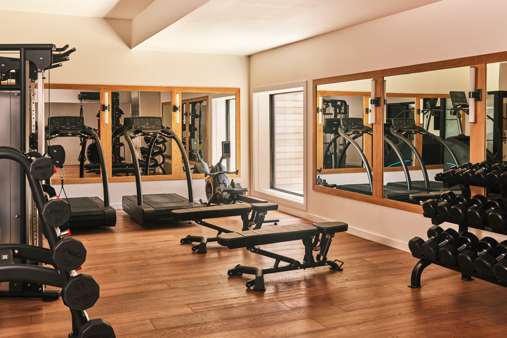 gym and fitness equipment