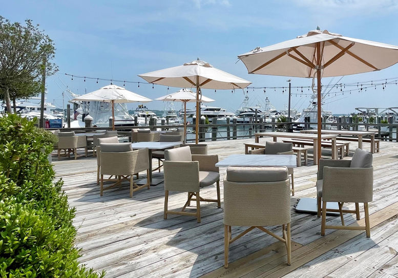 sunset pier tables