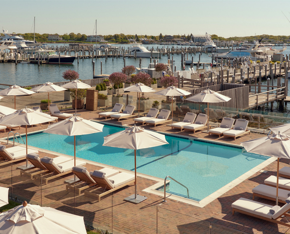 view of pool and water