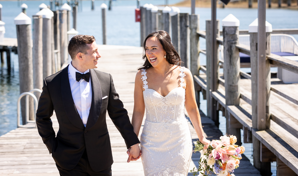 bride and groom